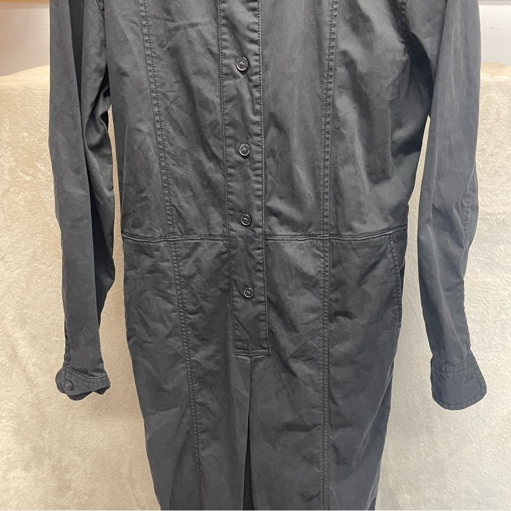 Gap women’s coveralls jumpsuit black long sleeve size 10 tall - Picture 7 of 10